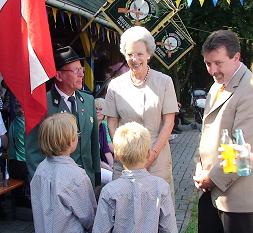 Prinsesse Benedikte, Bernd Fuhrmann og Ole Holde